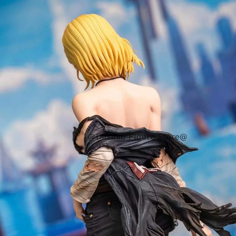 30 センチメートルドラゴンボールアンドロイド 18 アクションフィギュアアニメ Gk グッズモデルおもちゃ PVC 装飾品グラマーグリッター青金置物像