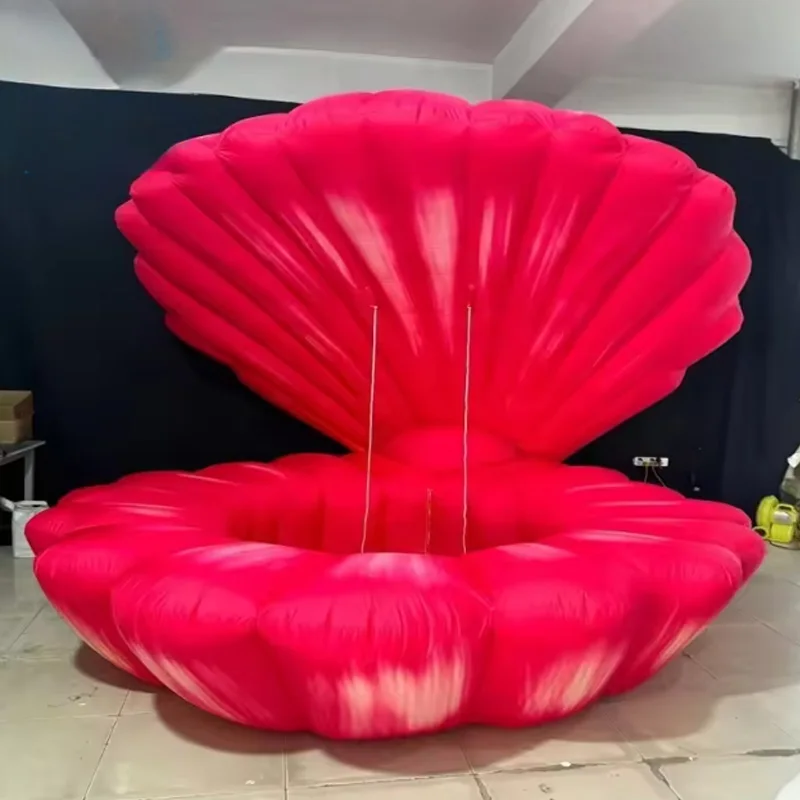 

Надувные ракушки, воздушные модели на основе животных, с выдувными устройствами, наружный квадрат и светящиеся украшения для мероприятий в торговом центре.