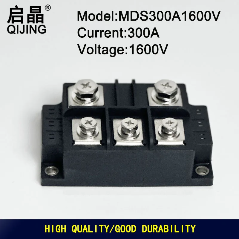 New Three-Phases Rectifier Bridge MDS300A1600V Copper Base Plate Rectifier Modules MDS300A