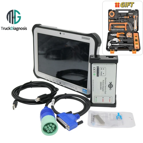 Para herramienta de diagnóstico CNH DPA5 V9.8 V9.11 para camión pesado remolque autobús cargadora de ruedas excavadora herramienta de servicio electrónico