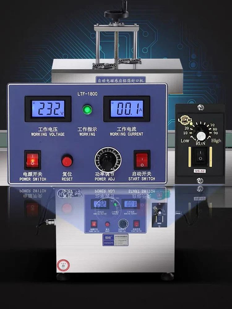 Automatic Plastic Pet Aluminum Can Sealing Machine Aluminum Foil Sealing Machine
