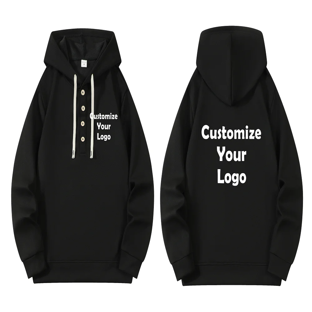 

2026 New High Quality 100% Cotton Hoodie, Customized Exclusive Text, Images, European Size, Unisex