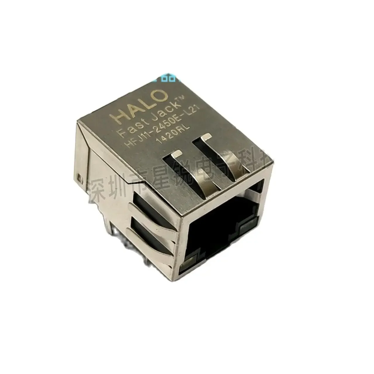 10pcs/Ethernet connector HFJ11-2450E-L21RL HALO RJ45 interface new spot quality assuranceBrand New