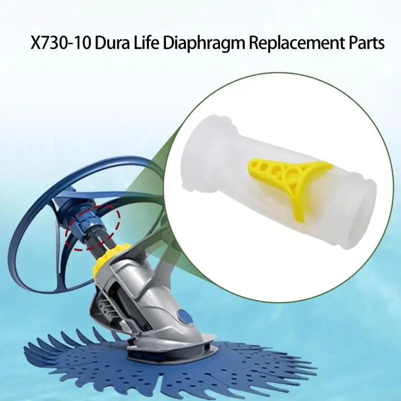 Diaphragme en silicone accessoires d'installation faciles pour maintenance du nettoyeur piscine Y4QC
