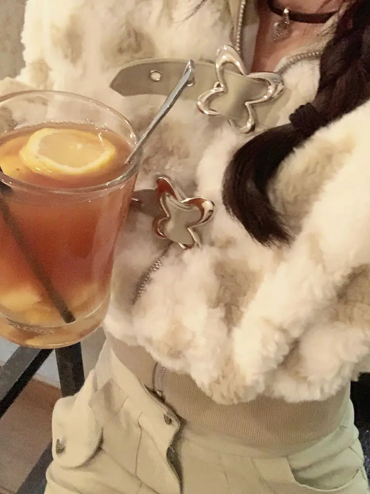 Korea Winter Sweet Kawaill 2 Piece Set Office Lady Casual Outwear Midi Skirt Women Evening Party Y2k Cardigan Fashion