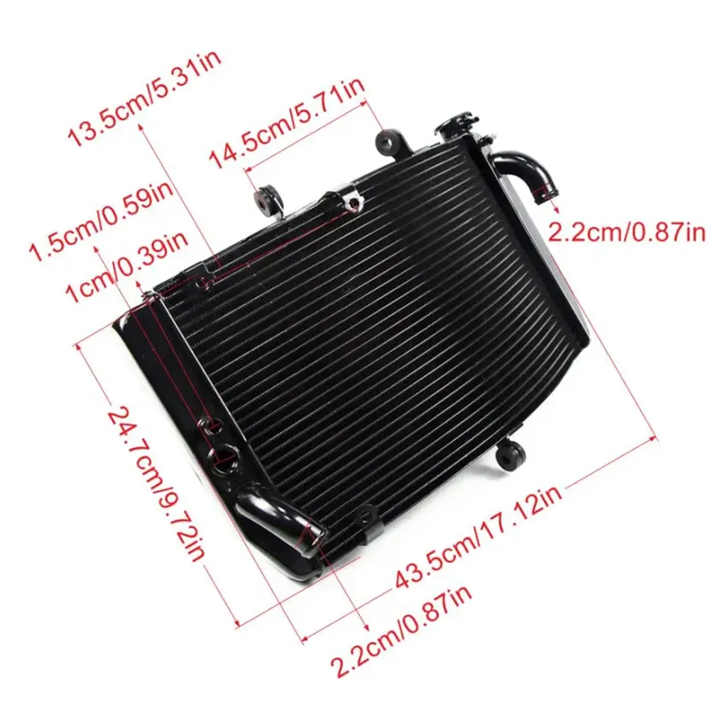 For Honda CBR600 F4I CBR 600 2001 2002 2003 2004 2005 2006 F4 1999-2000 Motorcycle Engine Radiator Cooler Cooling Water Tank