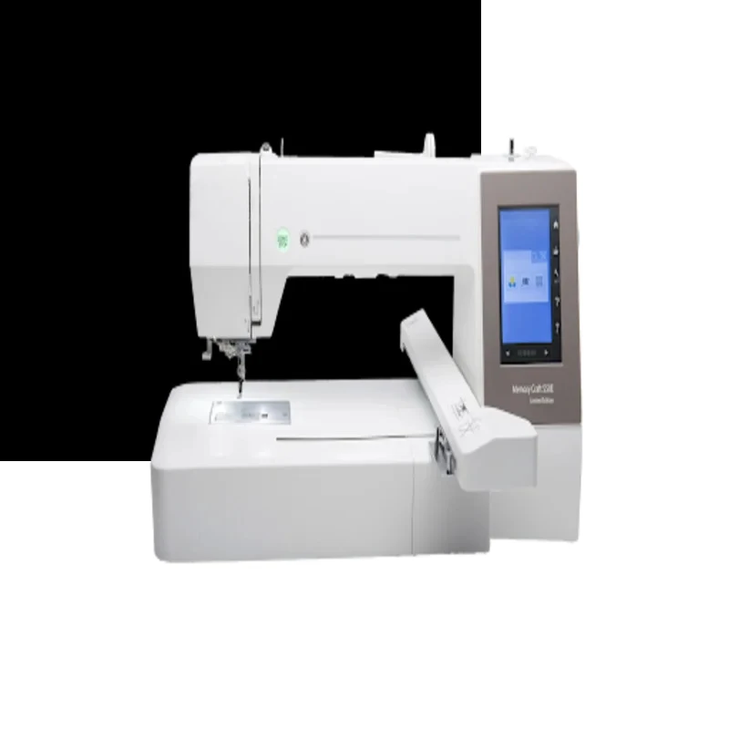 Janome Memory Craft 550E Limited Edition Embroidery Machine with Prepaid Digital Embroidery Designs Special Category