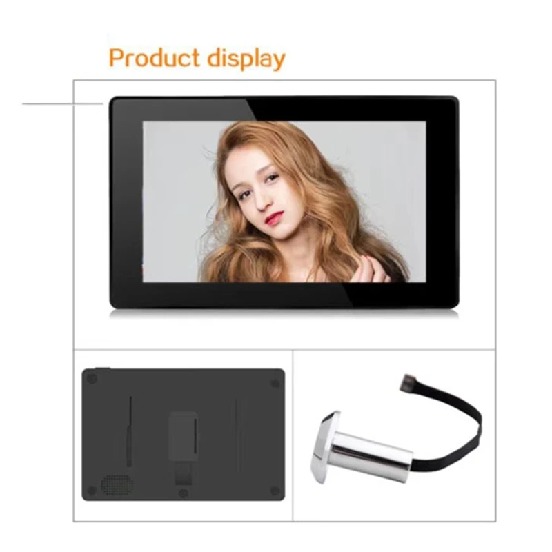 4.3Inch HD Door Peephole Digital Smart Doorbell TFT Color Door Eye 1MP 145° Wide Angle Home Security Camera Monitor