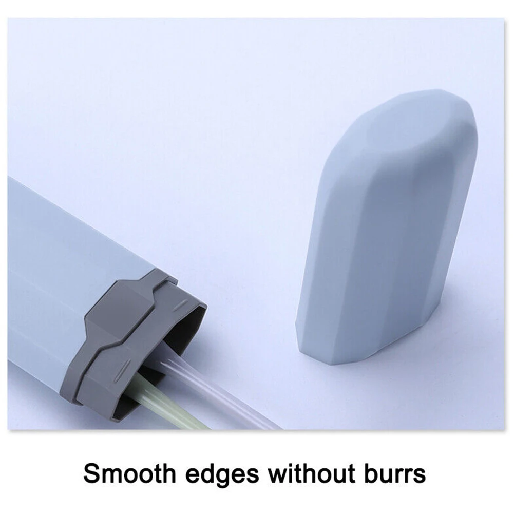 Adjustable Toothpaste Holder  Elegant and Functional Design  Perfect for Toothbrush and Toothpaste  Clear Color