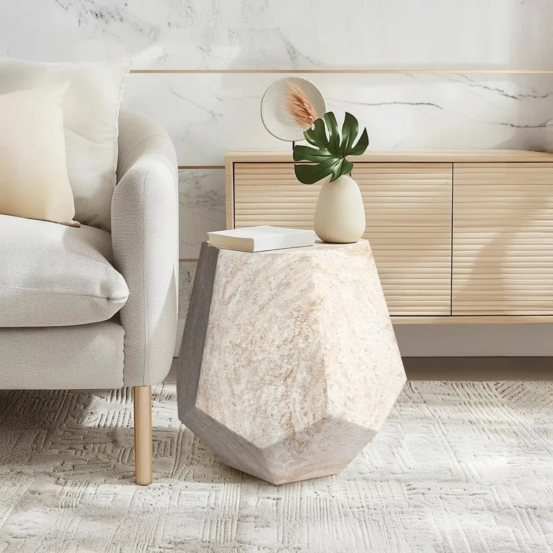 Creative Simple Coffee Tables Living Room Stone Modelling Luxury Nordic Sofa Side Coffee Tables Groot Interior Home Decoration
