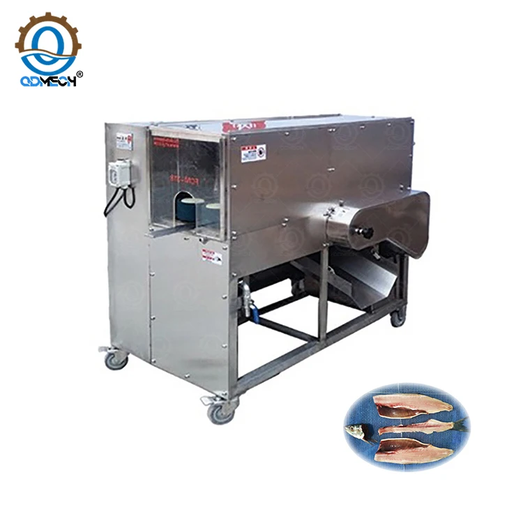 MI QDMECH Factory Direct Automatic Pollock Fish Fillet Machine High Quality Fish Processing Equipment Directly China Supplier