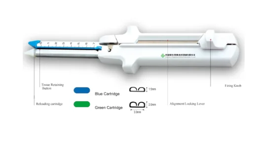 Professional medical equipment 60/75mm/100 mm blue cartridge