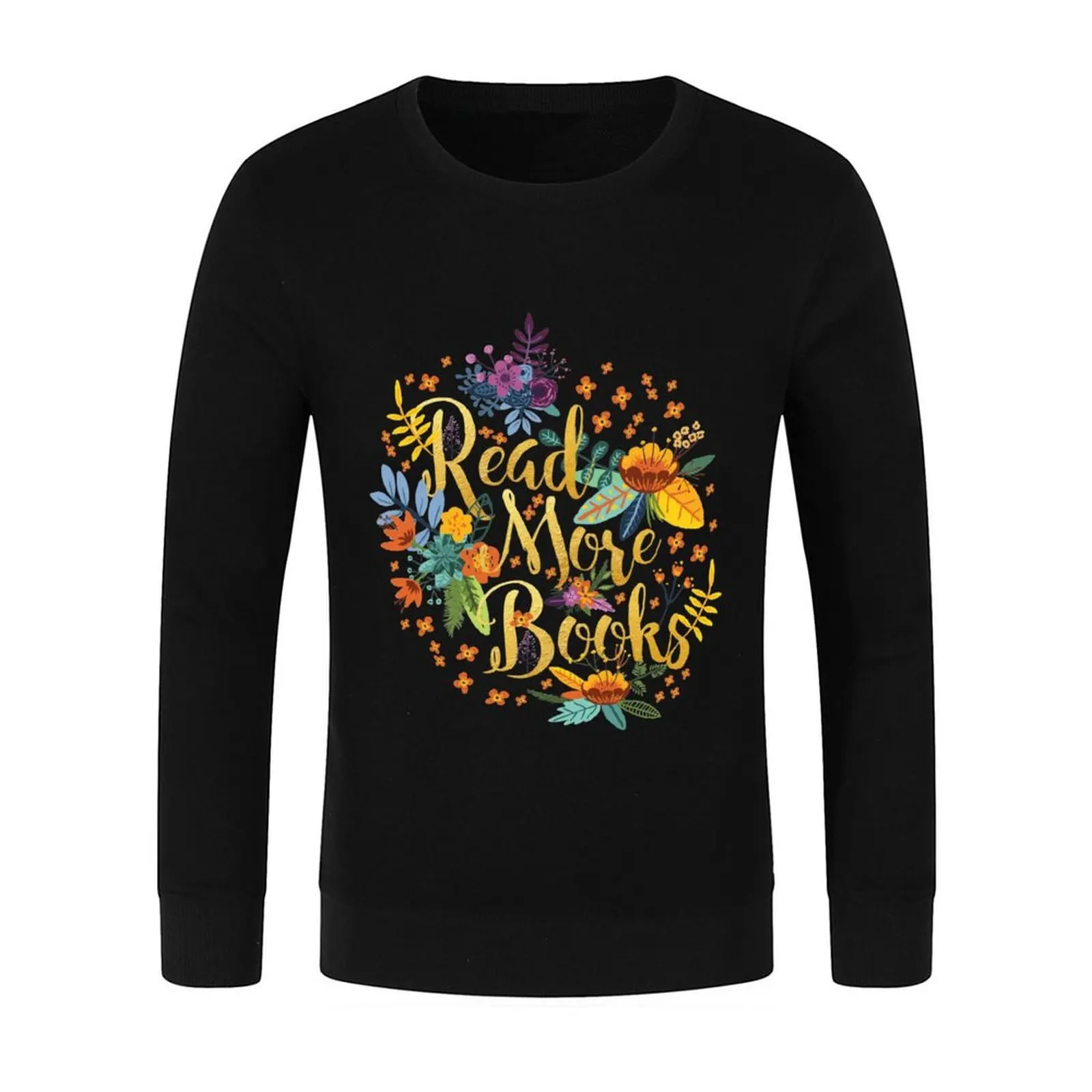 اقرأ المزيد من الكتب - بلوفر ذهبي مزين بالزهور معطف رجالي مصمم ملابس رجالي ملابس الخريف بلوزات