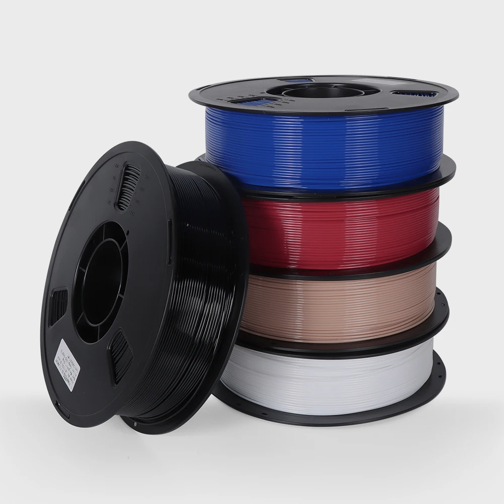 22LBS PETG Filament 3D Printer Filament 10 5 Rolls 1KG 1.75mm Bundle Multicolor Accuracy +/- 0.02mm 10kg 5kg PETG, Plastic Spool