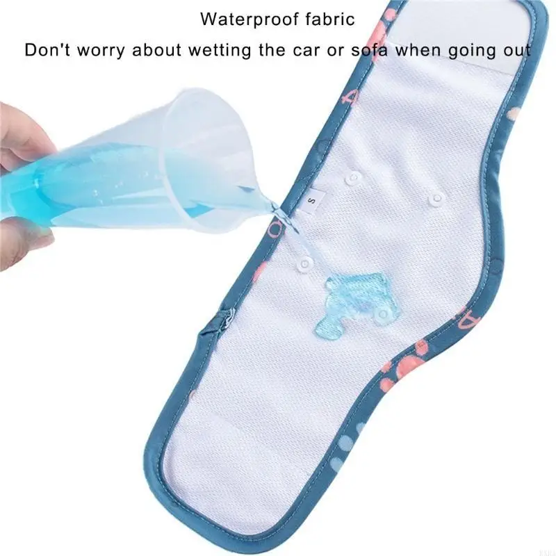 

KXRA Quick Drying Urine Male Dog Diapers Regulable Removable Absorbent Dog Diapers