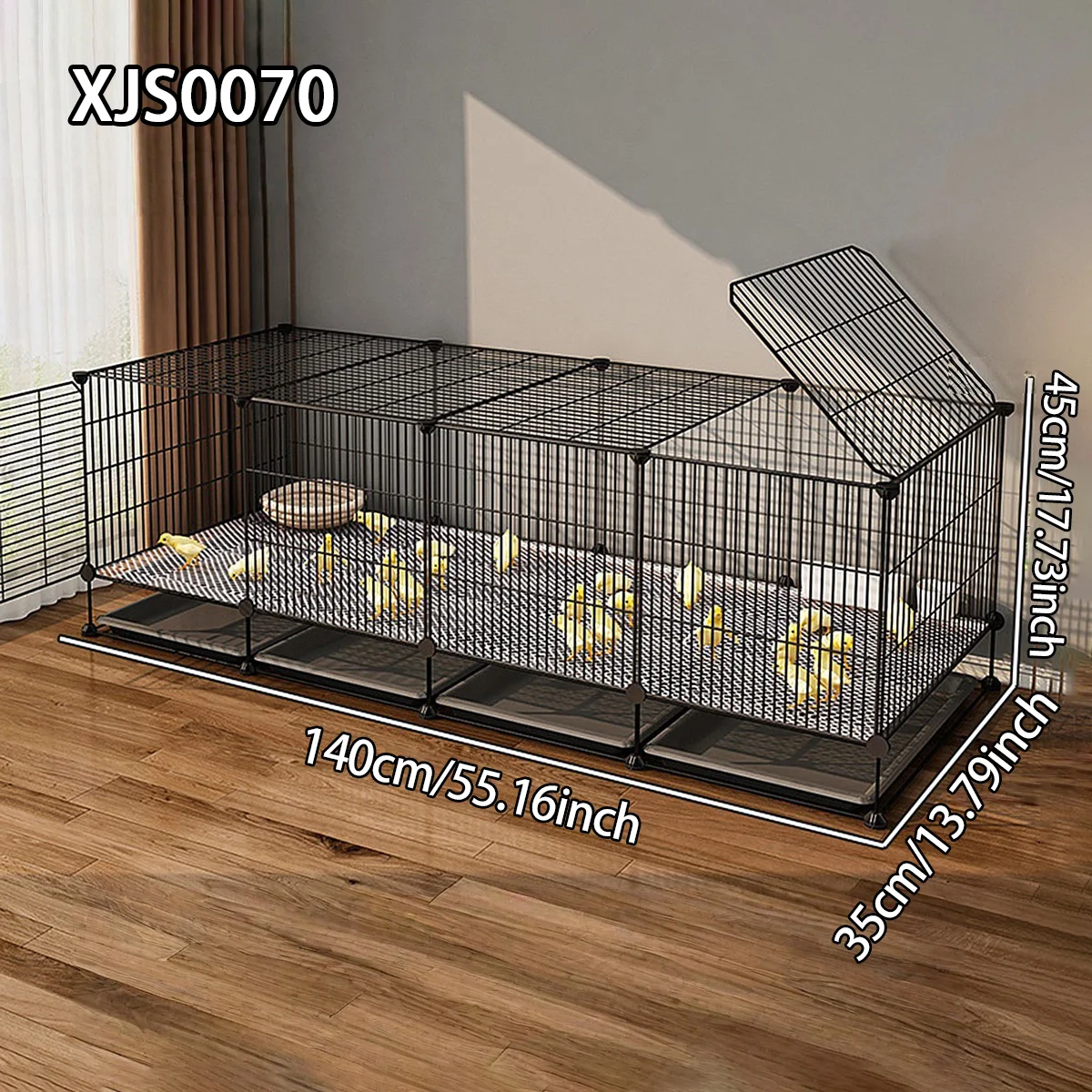 Small Chicken Cage, Indoor Breeding Cage, Quail Cage, Small Yellow Duck Cage, Large Household Cage, Empty Cage