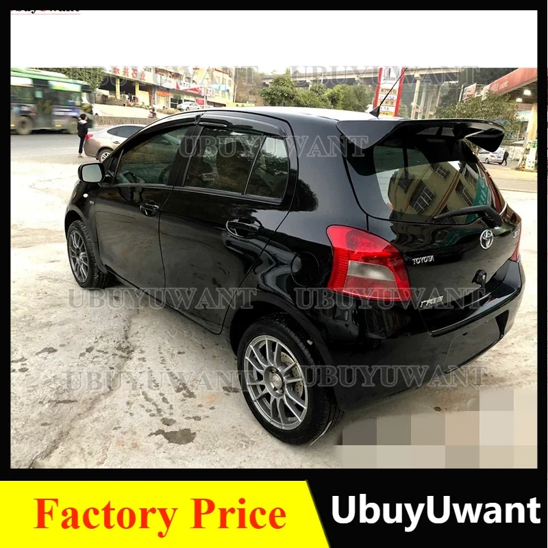 

Spoiler For Toyota Yaris 2008 2009 2010 2011 2012 2013 ABS Material Primer Color Car Rear Wing