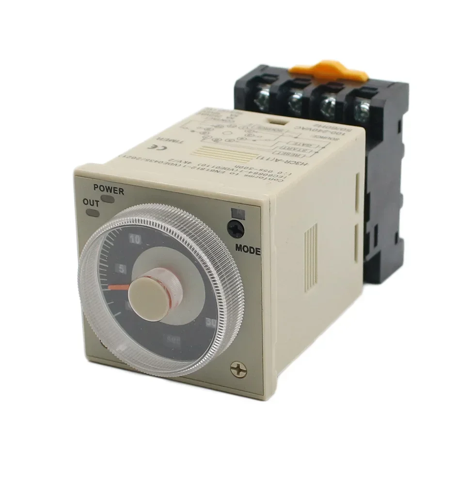 H3CR-A 11 pin AC 100-240V time relay H3CR series12VD 24VDC  100-240VAC  24-220VAC-DC  timer