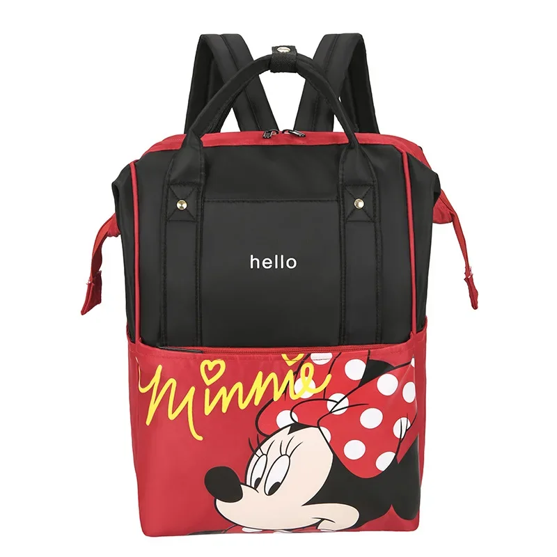 

Disney cartoon Minnie Mickey Mouse New Kids Backpack Schoolbag Girls and Boys Cute Shoulder Bag