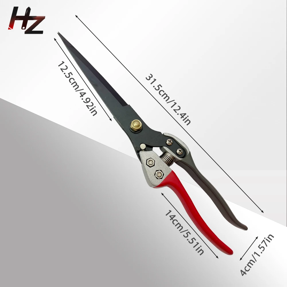 Multifunctional Spring Wool Shears with Safety Lock Save Effort Manual Trim Scissors for Pet Animals Cowhide Horse Hand Tools