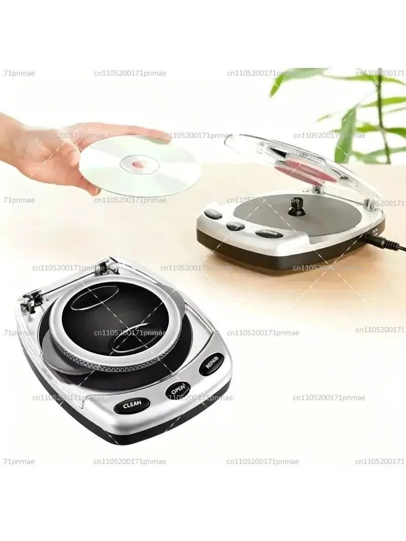 Electric Automatic CD DVD Cleaner Disk Scratch Repair Restoration System