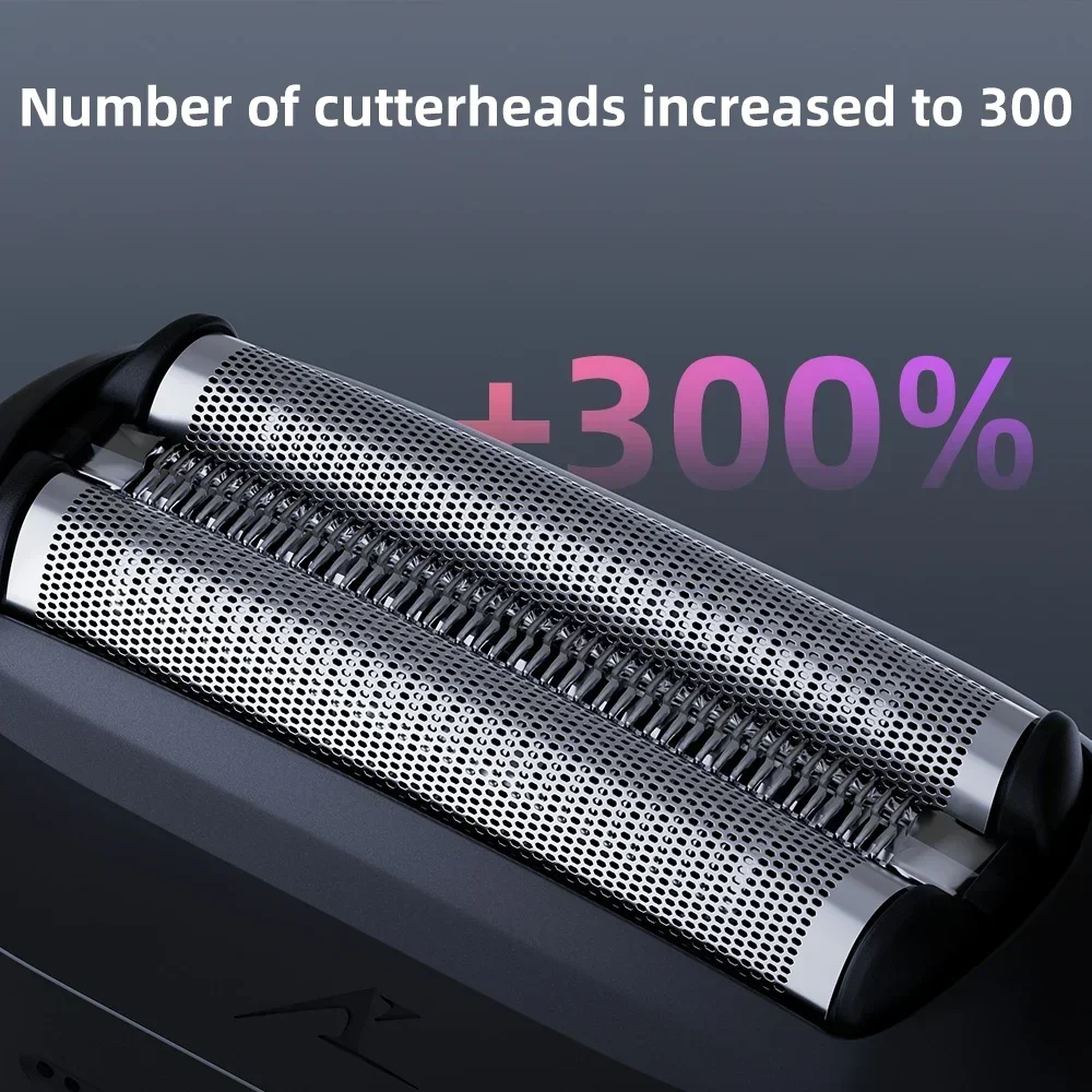 ماكينة حلاقة يمين للسفر من باناسونيك للنساء، ماكينة حلاقة كهربائية محمولة مع شحن USB-C، نظام قطع 3 شفرات للجفاف/الرطب