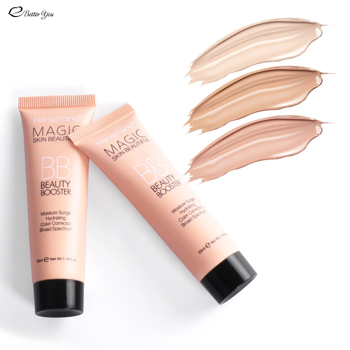 Brightening Flawless BB Cream Foundation Waterproof Isolated Concealer Moisturizing Facial Corrective High Coverage Nude Makeup