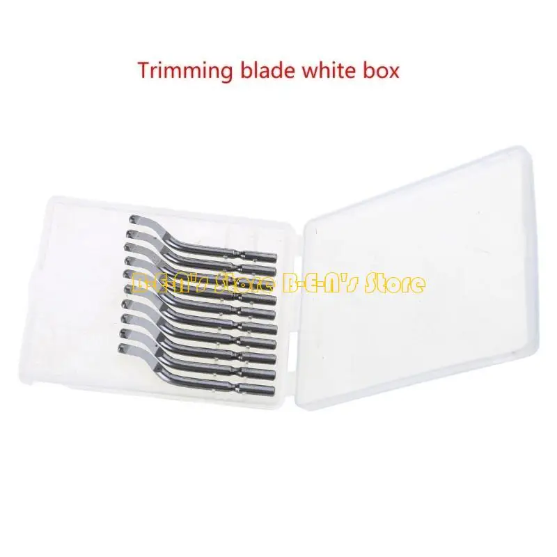 Y1AD 10Pcs BS1018 Deburring Knife Rapid Burr Cutting Tools Burr Processing Tools