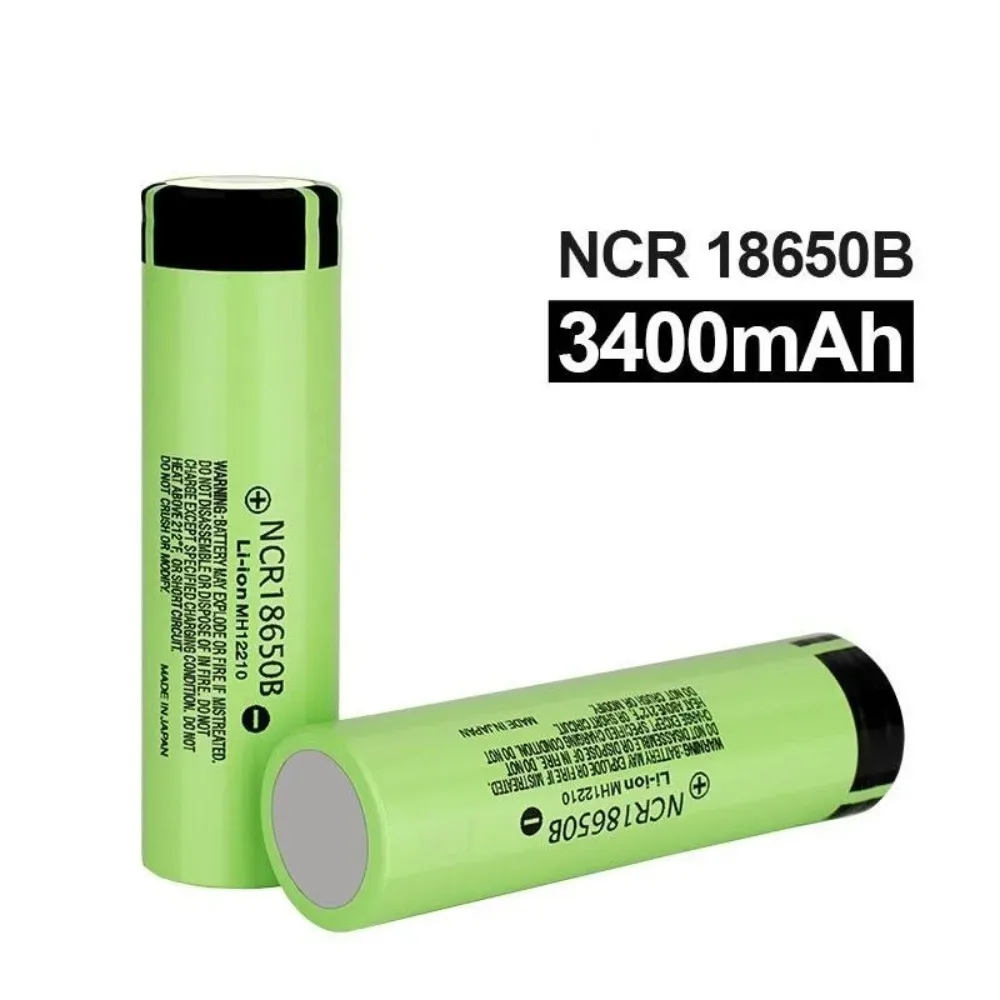 100% batteria NCR18650B 3.7V 3400mAh 18650 batteria