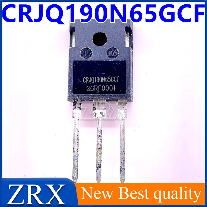 5 ピース/ロット CRJQ190N65GCF 真新しいオリジナル在庫 TO-247 MOS 電界効果トランジスタ実際の図在庫