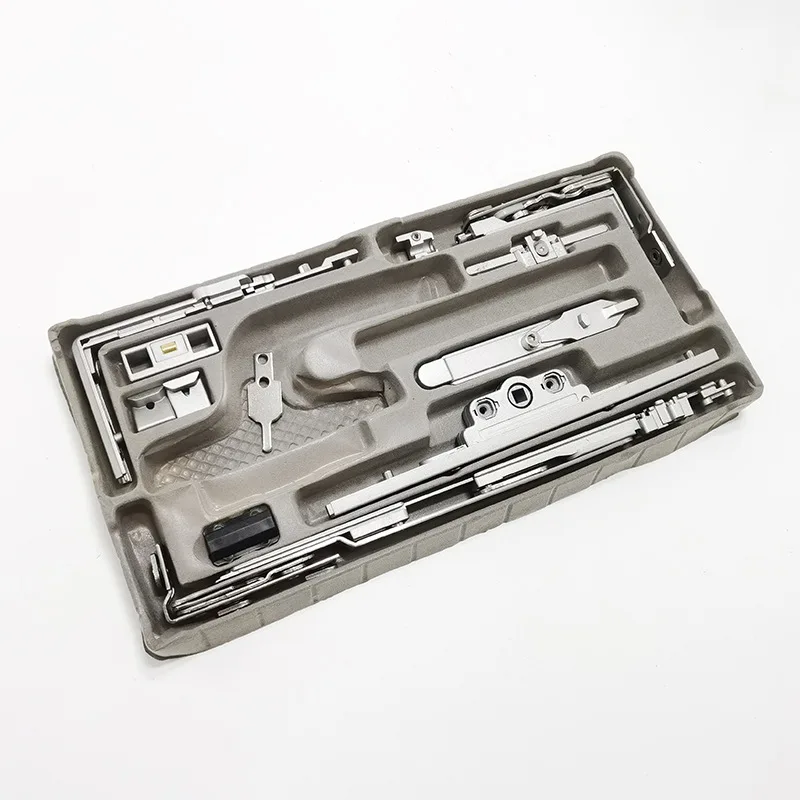 Inward opening and inner inverted window accessories 90 degree hidden inner casement lower hanging hardware hinge