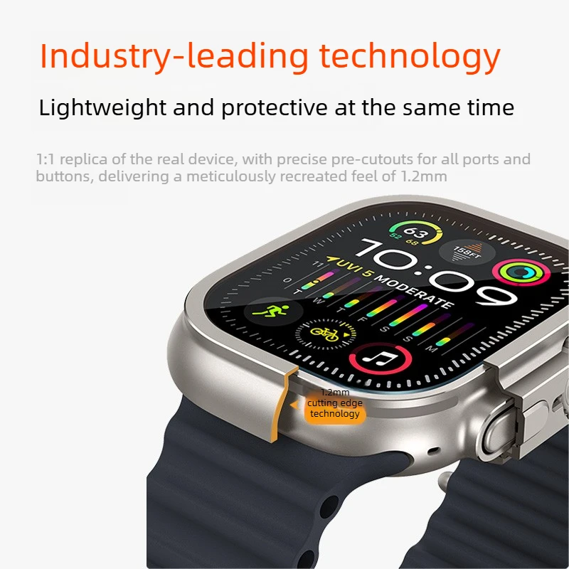 Applicable Apple Watch Metal protective case cover All-inclusive Apple iWatch S11scratch-resistant fit zinc alloy anti-drop case