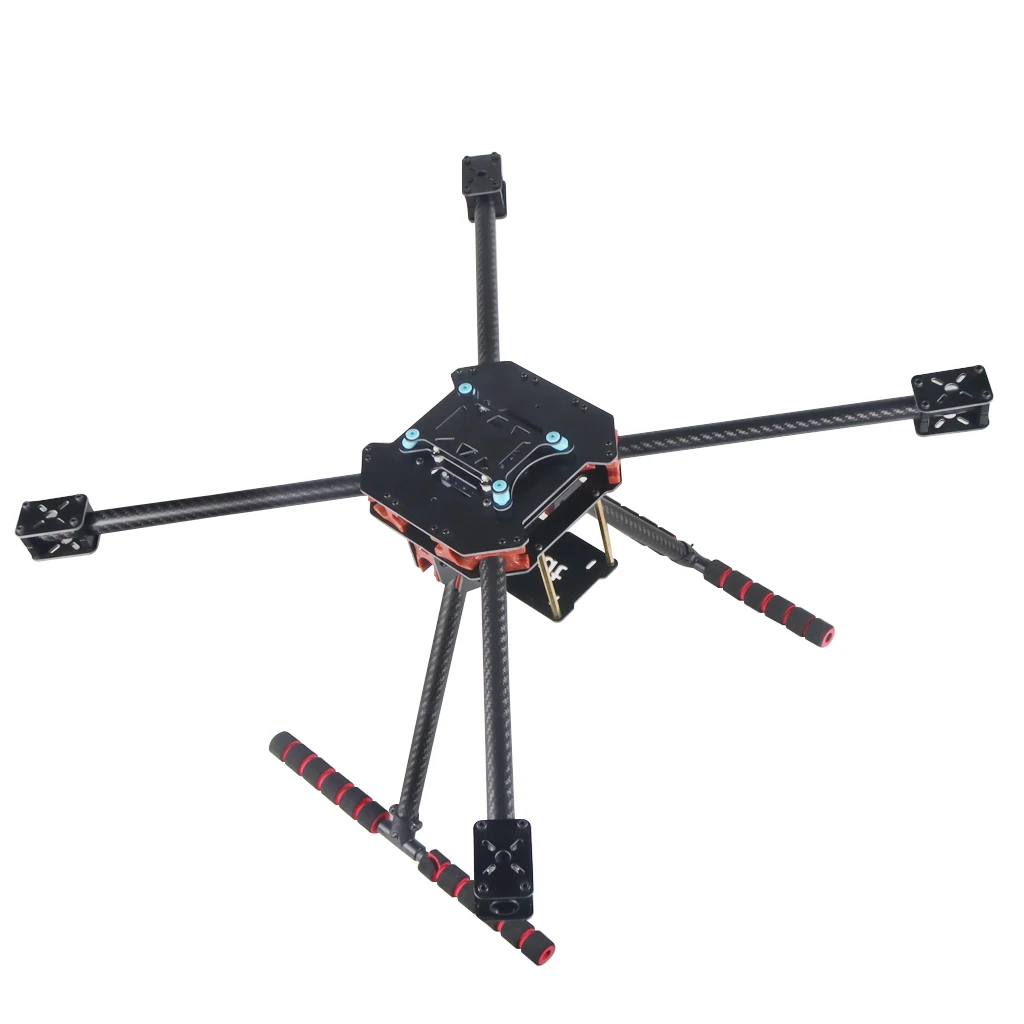 

DIY Q598 Glass Fiber Four axle UAV Aerial Camera Frame 4-6S Support 3508-5010 Motor 14-15 inch Propeller For Drone Quadcopter