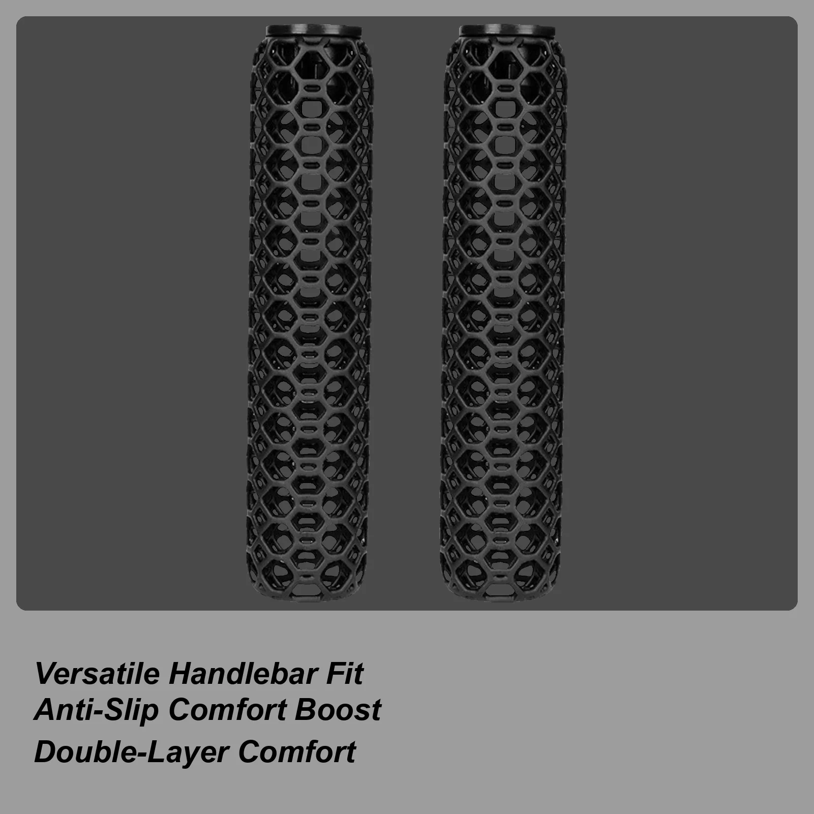 

Cycle Handlebar Grips 2-Piece Mountain Bike Replacement Grips Ergonomic Cover Cycling Accessories For Beach Cruiser Folding
