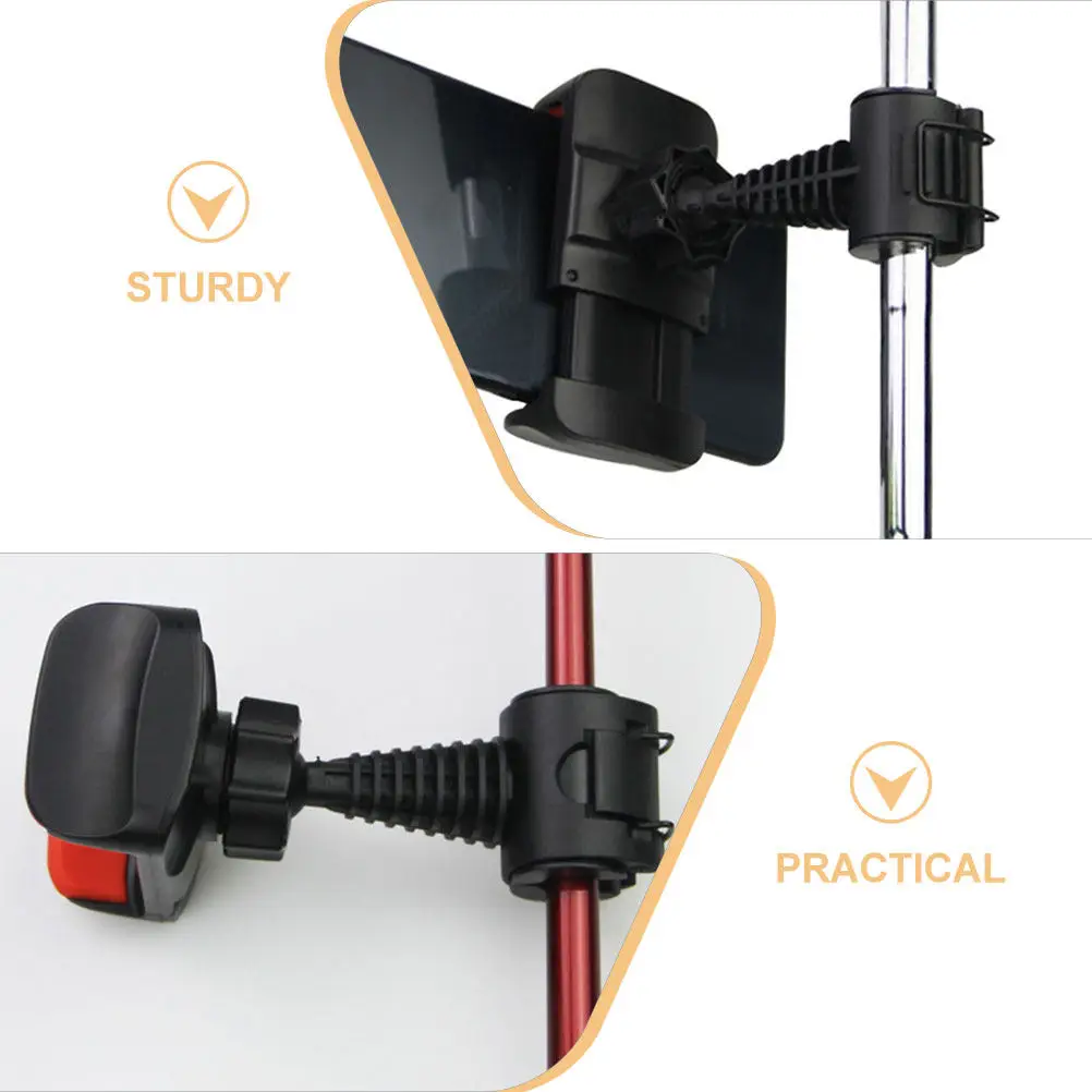 Golf Swing Phone Holder for All Clubs Adjustable Golf Camera Stick Clamp Mount Stand for Training Recording Analysis
