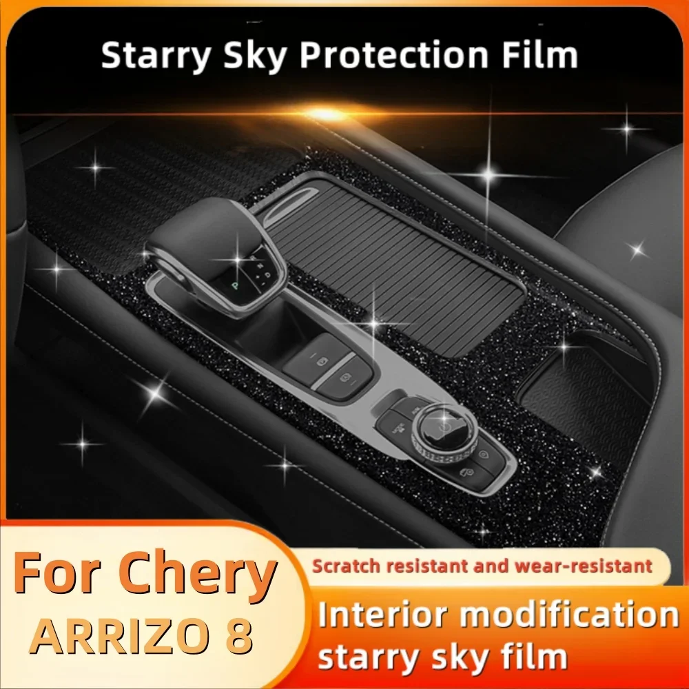 Car Accessories For Chery ARRIZO 8 2022 Starry Sky Film Interior Modification Central Control Instrument Screen Protective Film