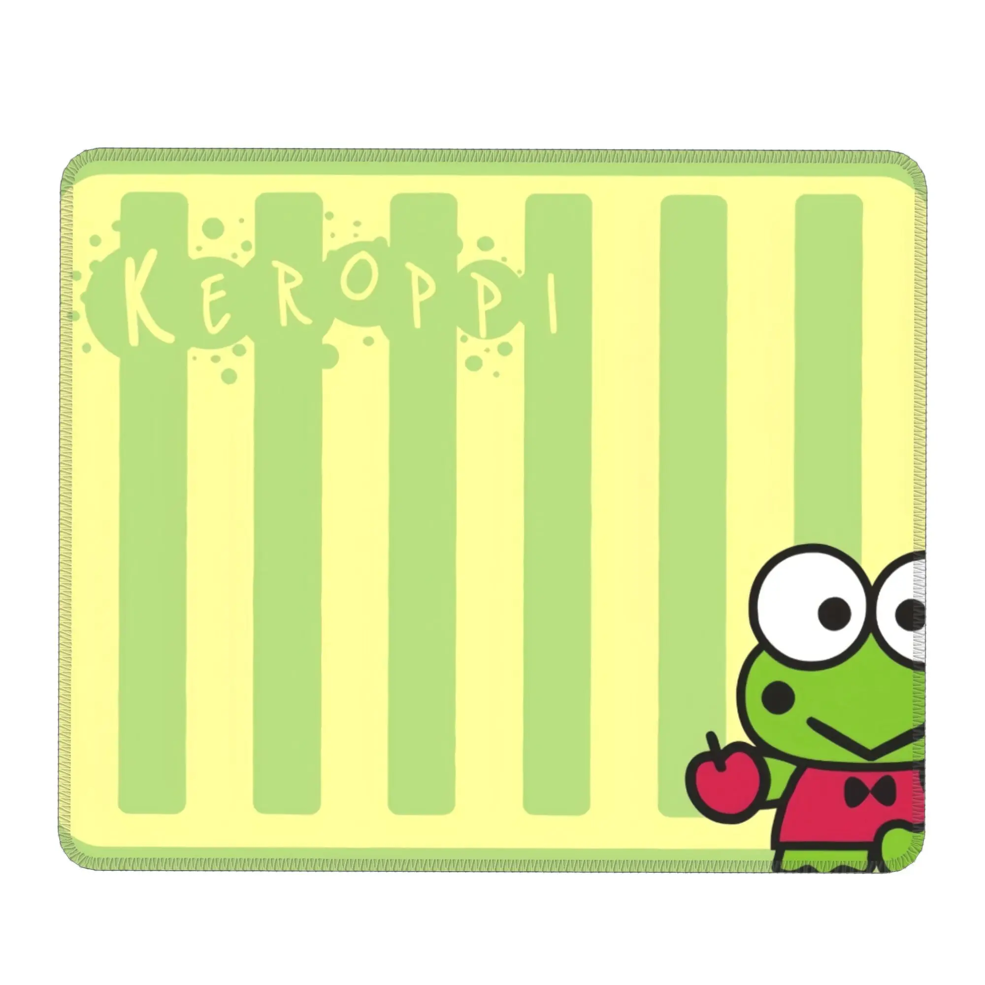 

Коврик для мыши с принтом Keroppi, аксессуары для игровых ПК, коврик для мыши с оверлоком, коврик для компьютерного стола