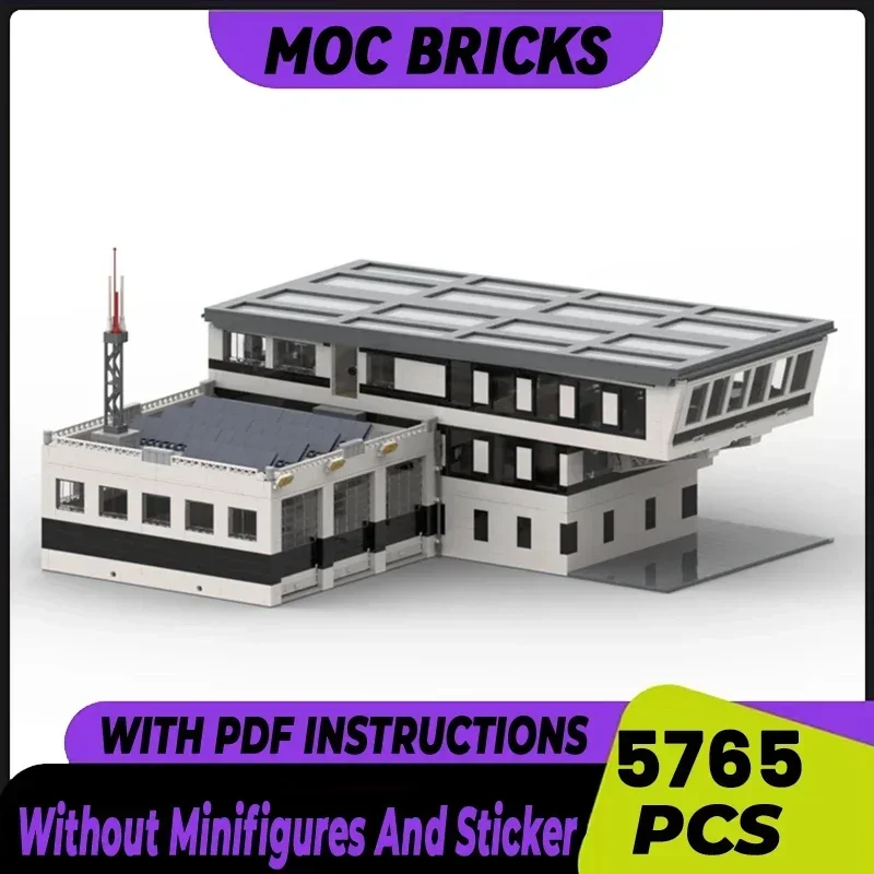 

City Street View Model Moc Building Bricks Germany SEG Station Technology Modular Blocks Gifts Christmas Toys DIY Sets Assembly