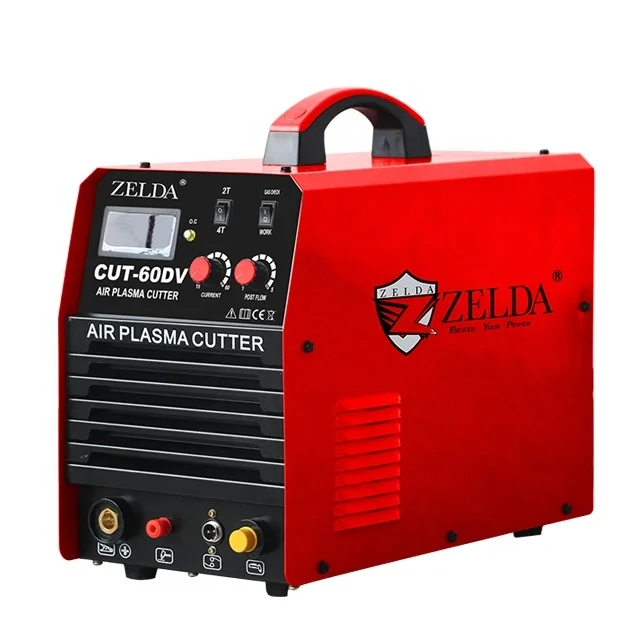 Dual Voltage 220V 380V Auto Transfer Igbt Pilot Arc Portable Plasma Cutter 60