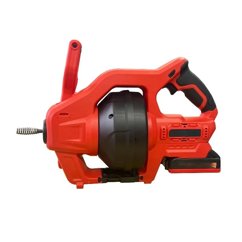 Replaceable Cable 20V Furet Deboucheur Canalisation Cordless Electric Snake Drain Clog Remover Tool