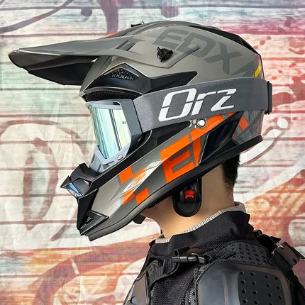 bike downhill DOT approved For Adults Professional Motorcycle Helmet  Chopper Biker off-road Motorbike Helm full  Face