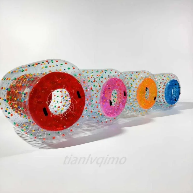 For Thick PVC Transparent Inflatable Water Walking Roller Ball Outdoor Land Entertainment Toy For Adults Kids
