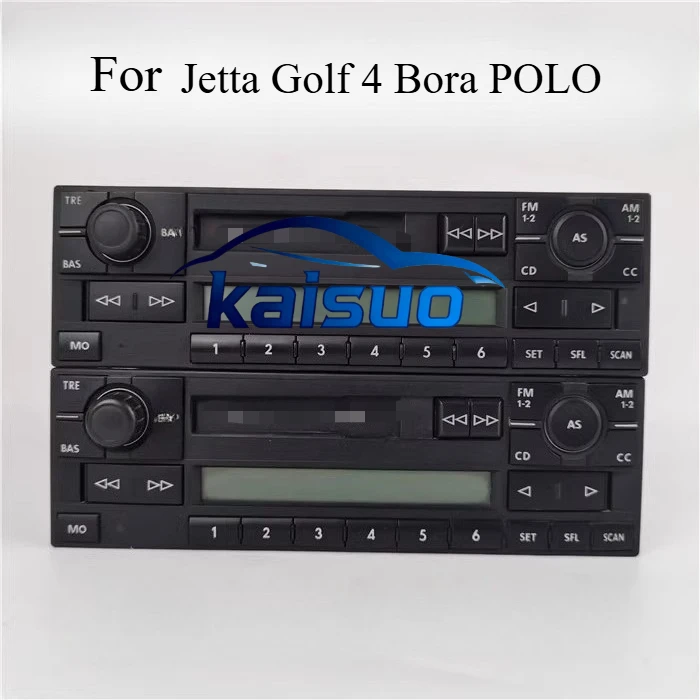 For Old model Volkswagen Golf 4, Bora, Polo cassette player BETA radio without CD player