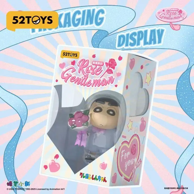 

52TOYS Crayon Shin chan Fun COS, ограниченная серия, динамический Супермен, украшение ручной работы, модная модная игрушка, кукла, рождественский подарок, игрушки
