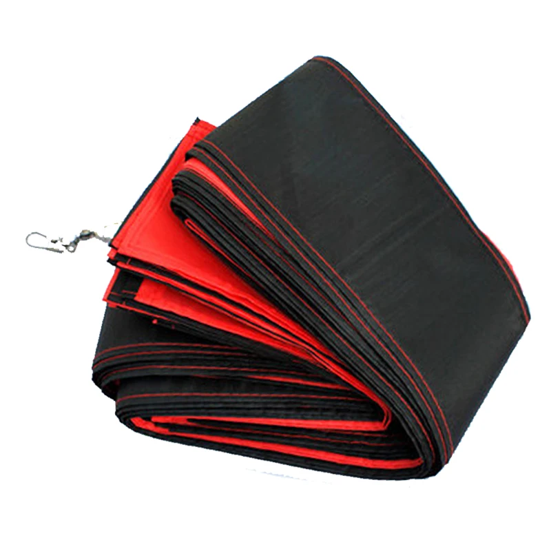 Outdoor Fun Sports Kite Accessories /30m Red With Black Tail For Delta Kite/Stunt /Software Kites Kids