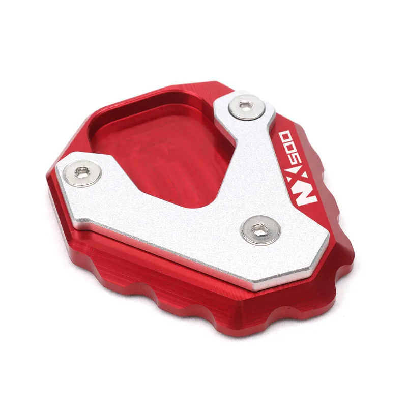 For HONDA NX500 NX 500 NX400 NX 400 2024-2025 Motorcycle CNC Kickstand Foot Side Stand Extension Pad Support Plate