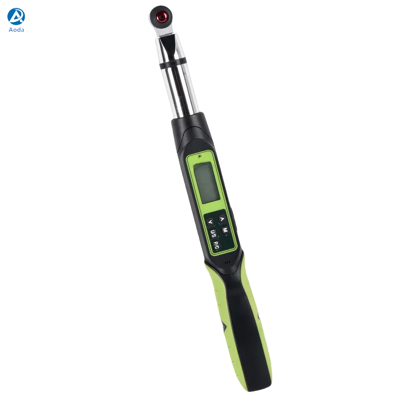 

Interchangeable Headband Angle Digital Display Torque Wrench 10-340Nm 1/2 Open End Carbon Steel Industrial Usable OEM 3.7V