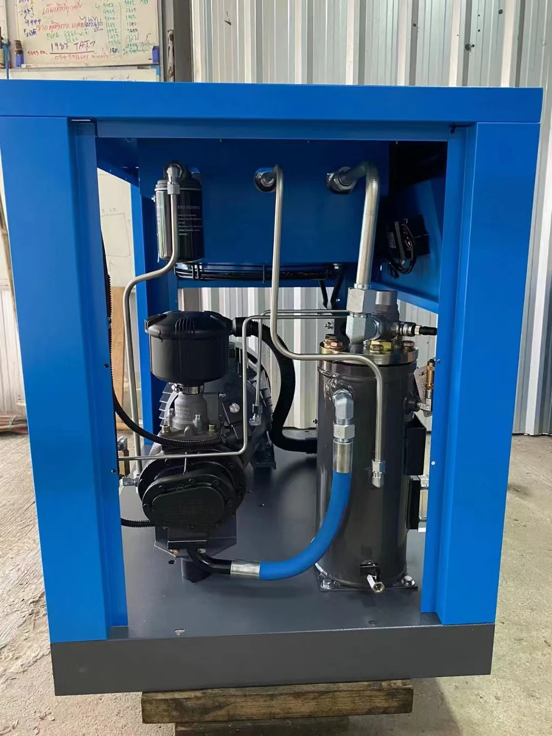 Rotary  High Performance Efficient Oil Injected 15KW 20HP Screw Air Compressor Fixed Speed