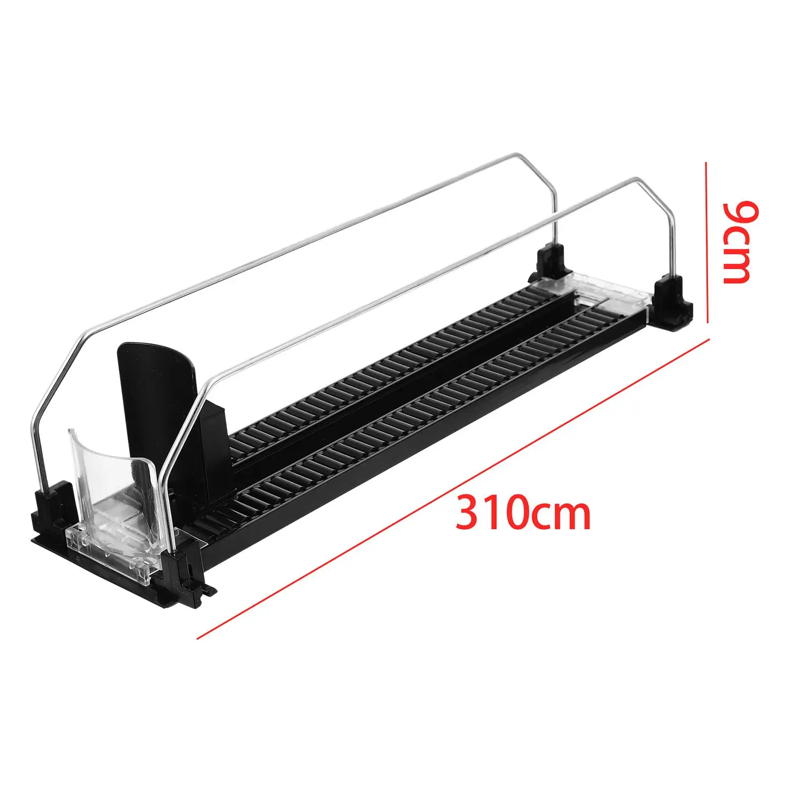 Drink Organizer Pusher Holder Automatic Water Storage Bottle Propeller Reusable Tray Self Pushing Glide for