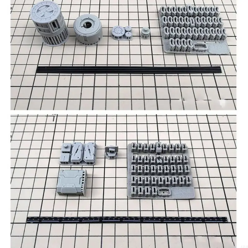 Realistic Shells Belt Accessories HS031/32 Plastic Shells Link for Sci Fi Model Set Enhances Feed System Aspets A2UB